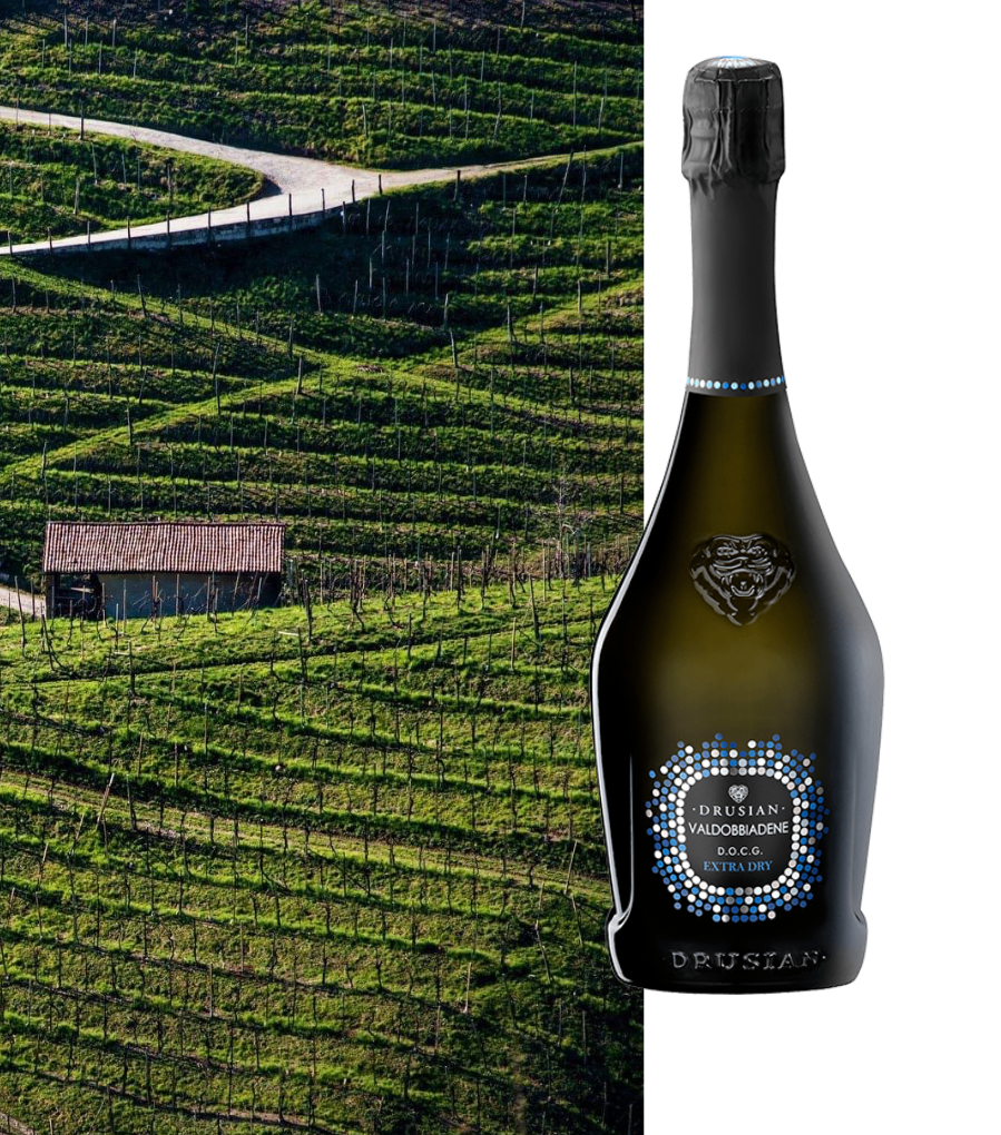 Drusian prosecco Valdobbiadene Cartizze